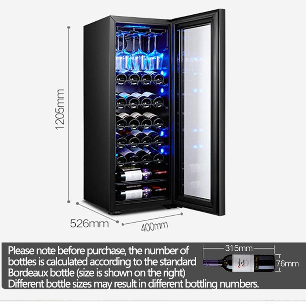 Amazon｜ワインクーラー 冷蔵庫 冷蔵庫 30本 デュアルゾーン ワイン